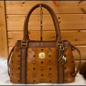 Authentic MCM Visetos Shoulder Bag